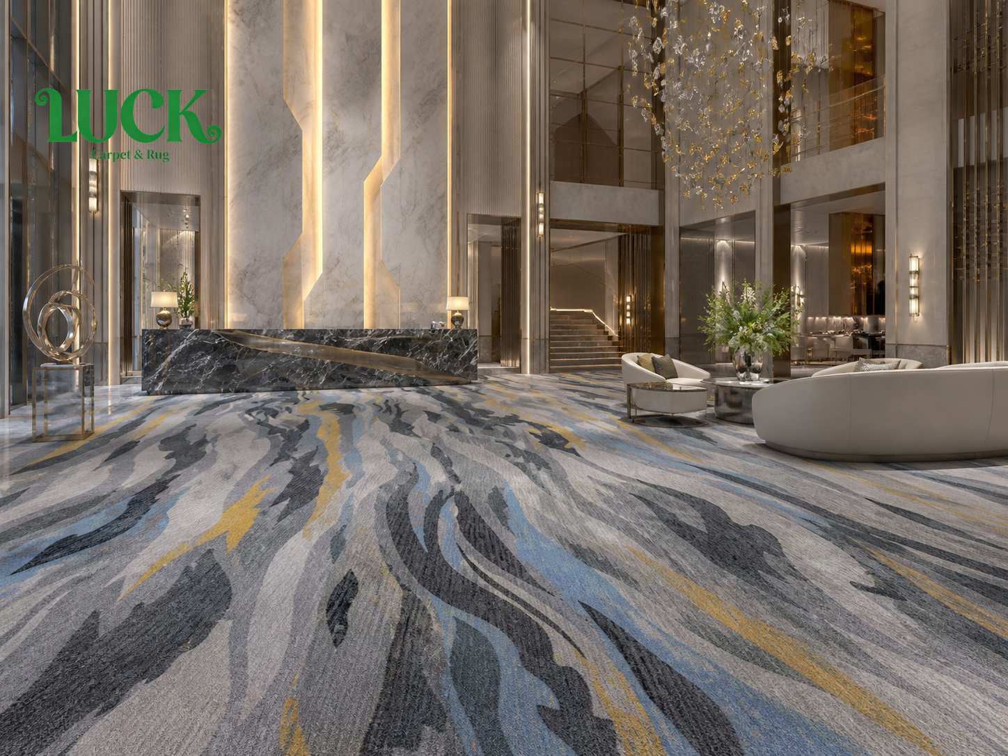 Mengapa Wool Axminster Wall To Wall Carpet Pilihan Ideal untuk Hotel Mewah dan Dalaman Komersial