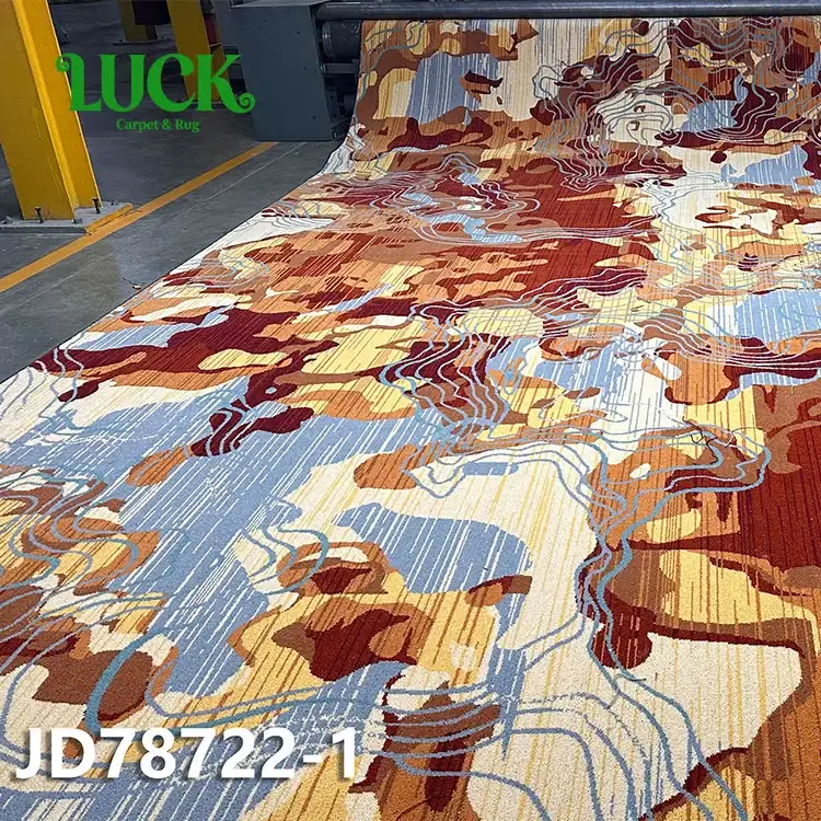 Axminster Woven Wall to Wall Carpet untuk Hotel