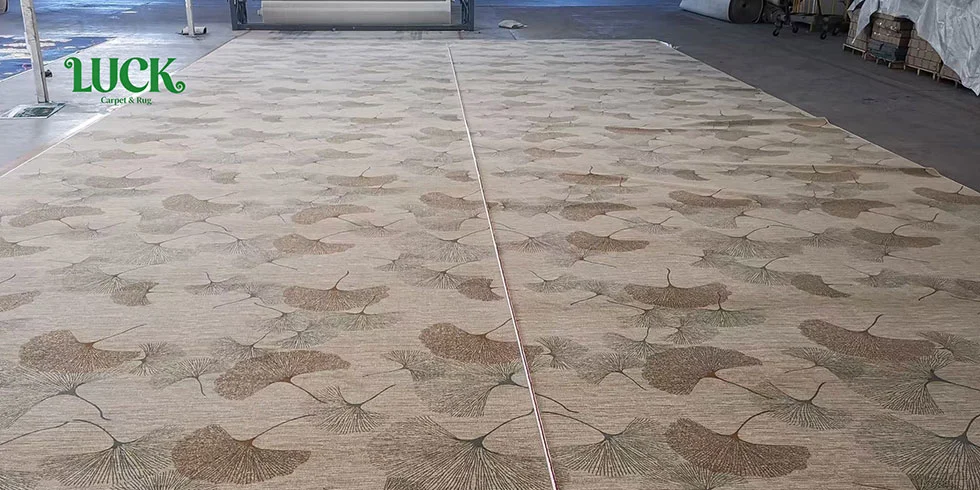 Nylon Printed Wall To Wall Carpet For Hotel