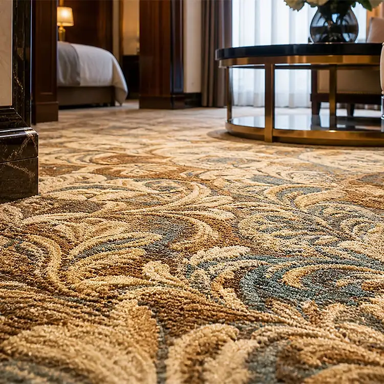 Hotel Mewah 5 Bintang Axminster Broadloom Carpet