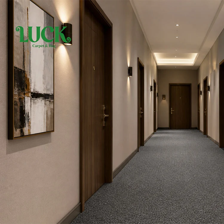 Nilon Tufted Wall to Wall Carpet untuk Koridor